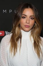 CHLOE BENNET at Youtube Originals Hosts Impulse, Season 2 Special Screening in West Hollywood 10/15/2019