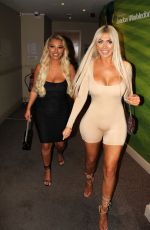 CHLOE FERRY and BETHAN KERSHAW Night Out in London 10/17/2019