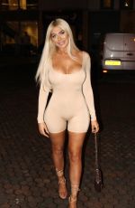 CHLOE FERRY and BETHAN KERSHAW Night Out in London 10/17/2019