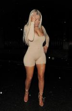 CHLOE FERRY Arrives at Chak 89 in London 10/17/2019