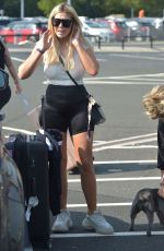 CHLOE FERRY at Newcastle Airport 08/27/2019