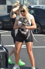 CHLOE FERRY at Newcastle Airport 08/27/2019