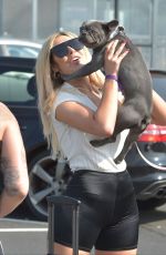 CHLOE FERRY at Newcastle Airport 08/27/2019