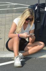 CHLOE FERRY at Newcastle Airport 08/27/2019