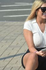 CHLOE FERRY at Newcastle Airport 08/27/2019