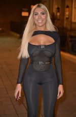 CHLOE FERRY Night Out in Newcastle 10/18/2019