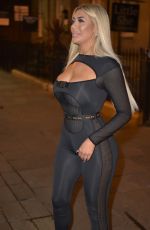 CHLOE FERRY Night Out in Newcastle 10/18/2019