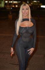 CHLOE FERRY Night Out in Newcastle 10/18/2019