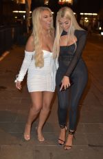 CHLOE FERRY Night Out in Newcastle 10/18/2019