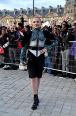 CHLOE MORETZ Arrives at Fashion Show in Paris 10/01/2019
