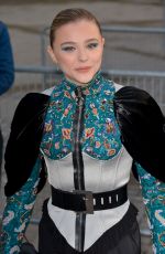 CHLOE MORETZ Arrives at Fashion Show in Paris 10/01/2019