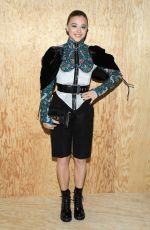CHLOE MORETZ at Louis Vuitton Womenswear S/S2020 Show in Paris 10/01/2019
