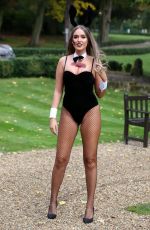 CHLOE ROSS on the Set of TOWIE Halloween Special 10/21/2019