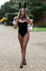 CHLOE ROSS on the Set of TOWIE Halloween Special 10/21/2019