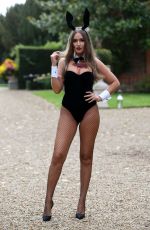 CHLOE ROSS on the Set of TOWIE Halloween Special 10/21/2019