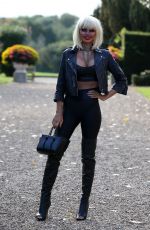 CHLOE SIMS on the Set of TOWIE Halloween Special 10/21/2019