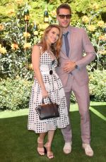 CHRISHELL HARTLEY at Veuve Clicquot Polo Classic at Will Rogers State Park in Los Angeles 10/05/2019