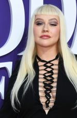 CHRISTINA AGUILERA at The Addams Family Premiere in Los Angeles 10/06/2019