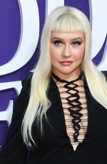 CHRISTINA AGUILERA at The Addams Family Premiere in Los Angeles 10/06/2019