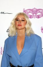 CHRISTINA AGUILERA Honored at Mask Off Gala in Las Vegas 10/03/2019