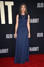 CHRISTINE LEUNENS at Jojo Rabbit Premiere in Los Angeles 10/15/2019