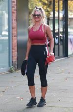 CHRISTINE MCGUINNESS Heading to a Gym in Wilmslow 10/23/2019