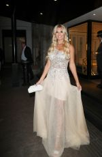 CHRISTINE MCGUINNESS Leaves Pride of Britain 2019 Awards in London 10/28/2019