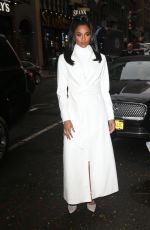 CIARA and DEBBIE GIBSON Arrives at Today Show in New York 10/30/2019