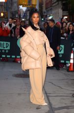CIARA Arrives at Build Series in New York 10/30/2019