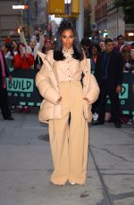 CIARA Arrives at Build Series in New York 10/30/2019
