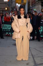 CIARA Arrives at Build Series in New York 10/30/2019