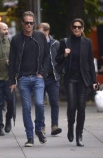 CINDY CRAWFORD and Rande Gerber Out Shopping in New York 10/30/2019