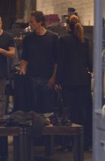 CINDY CRAWFORD and Rande Gerber Out Shopping in New York 10/30/2019