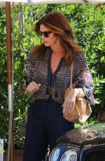 CINDY CRAWFORD at Soho House in Malibu 10/02/2019