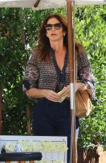 CINDY CRAWFORD at Soho House in Malibu 10/02/2019
