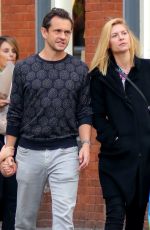CLAIRE DANES and Hugh Dancy Out in New York 10/26/2019