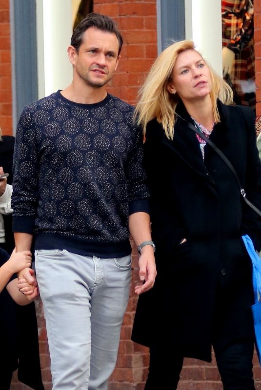 CLAIRE DANES and Hugh Dancy Out in New York 10/26/2019