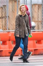 CLAIRE DANES Out and About in New York 10/30/2019