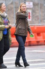 CLAIRE DANES Out and About in New York 10/30/2019