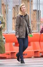 CLAIRE DANES Out and About in New York 10/30/2019