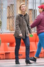 CLAIRE DANES Out and About in New York 10/30/2019
