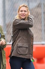 CLAIRE DANES Out and About in New York 10/30/2019