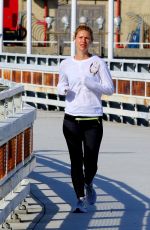 CLAIRE DANES Out for Morning Jog in New York 10/26/2019