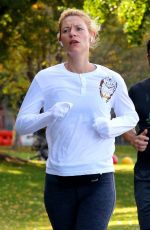 CLAIRE DANES Out for Morning Jog in New York 10/26/2019