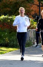 CLAIRE DANES Out for Morning Jog in New York 10/26/2019