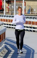 CLAIRE DANES Out for Morning Jog in New York 10/26/2019