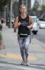 CLAIRE DANES Out Jog in Hollywood 10/07/2019