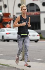 CLAIRE DANES Out Jog in Hollywood 10/07/2019