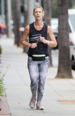 CLAIRE DANES Out Jog in Hollywood 10/07/2019