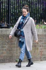 CLAIRE FOY and Matt Smith Out for Lunch in London 10/05/2019